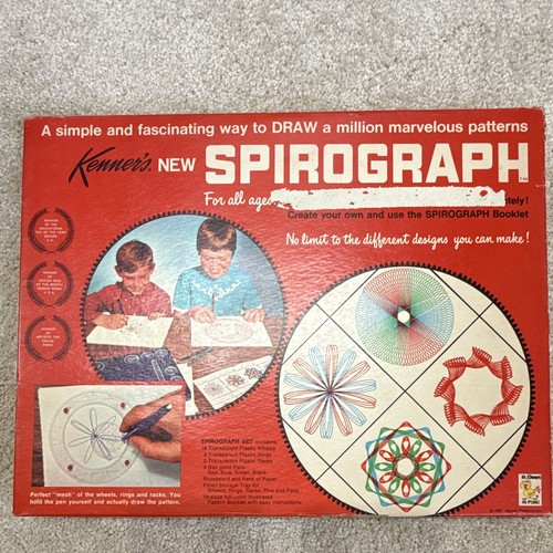 Kenner spirograph drawing - kenner, set