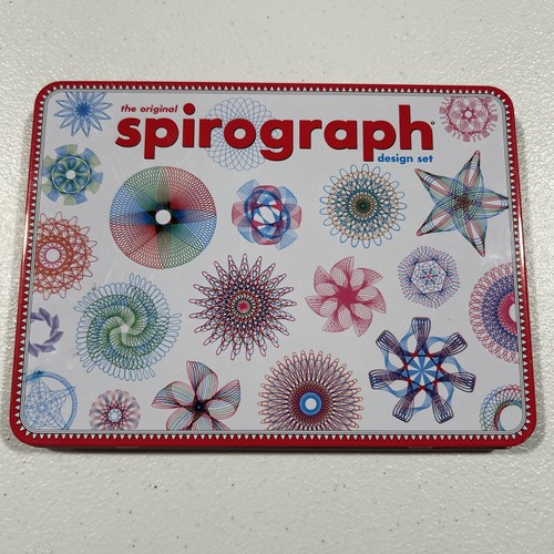 Spirograph design tin - spirograph,