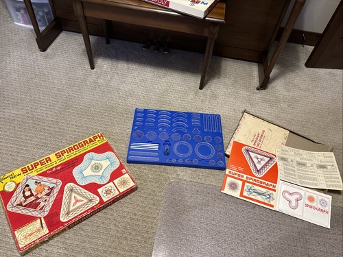 Vintage 1969 super spirograph - vintage,