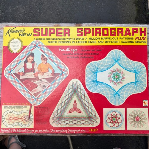 Kenner new super spirograph - kenner's,